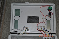 The connection between the guts and the lid.